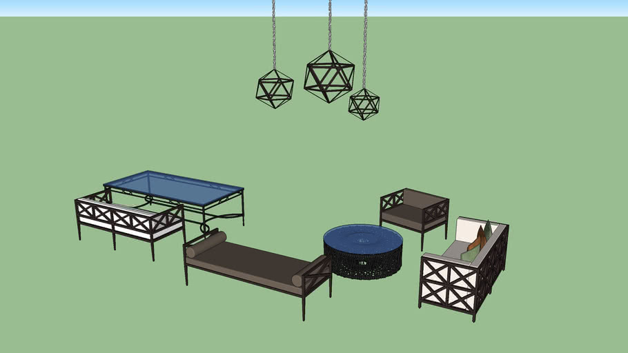 Janus Et Cie Collection Outdoor Furniture 3d Warehouse