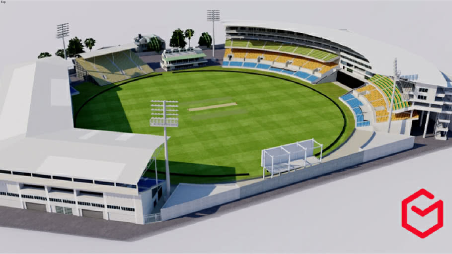 Sabina Park - Kingston Jamaica 3D model | 3D Warehouse