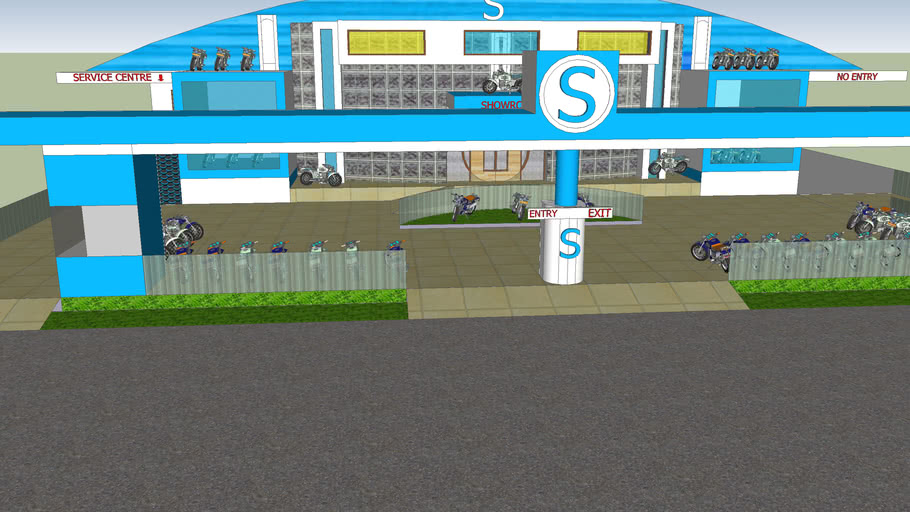 showroom element bike