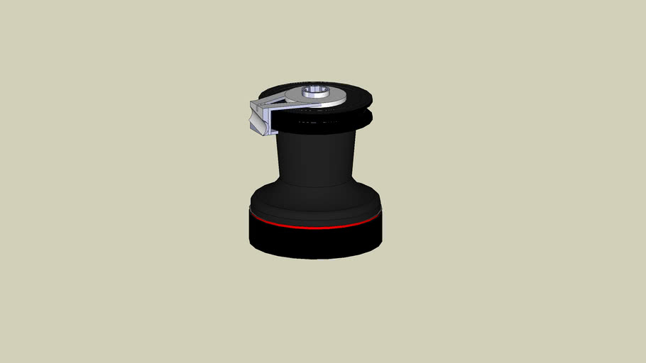 harken winch 32 3D Warehouse