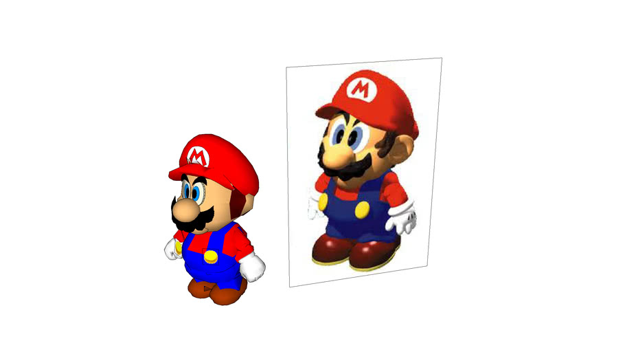 Mario From Mario Rpg Modified 3d Warehouse