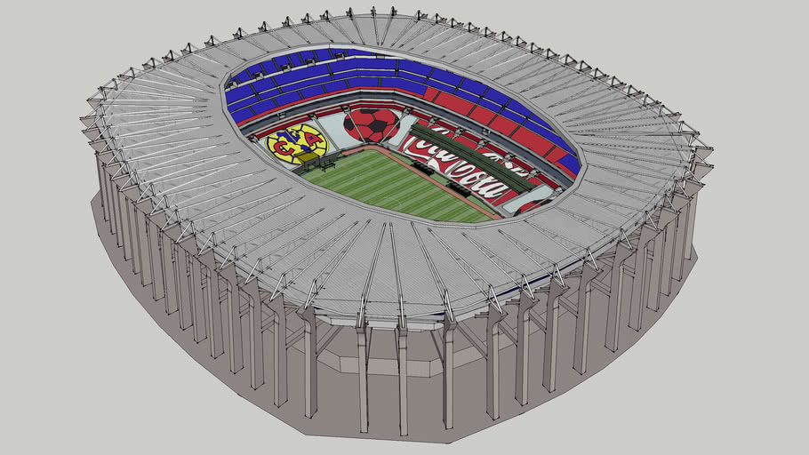 Estadio Azteca 3d Warehouse