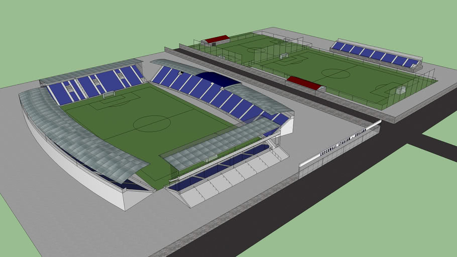 Estadio Estilo Ingles 3d Warehouse