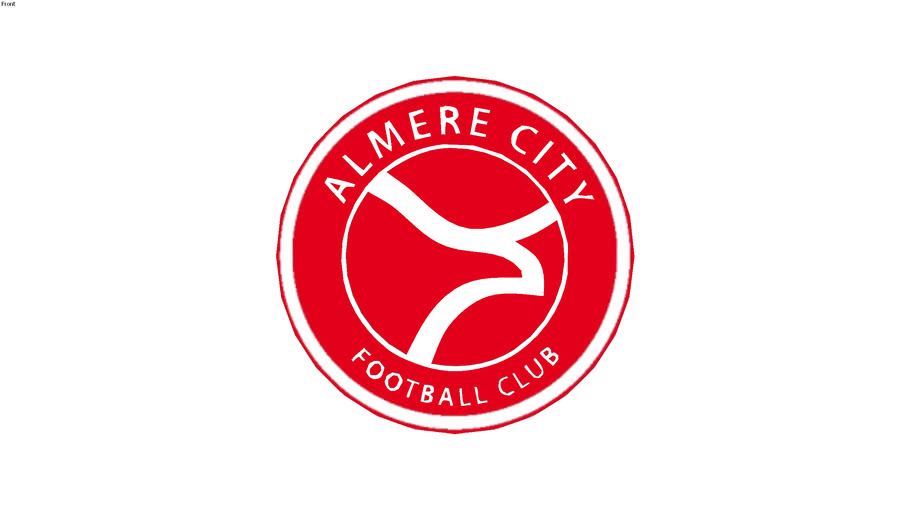 Logo Football Fc Almere City 3d Warehouse