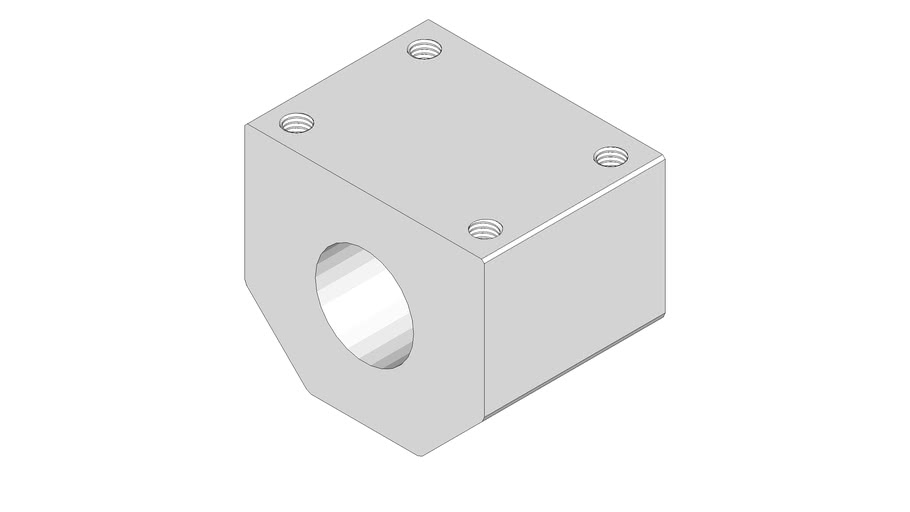 12mm Lead Screw Nut Mount For WorkHorse Large 3D Printer ZAxis 3D