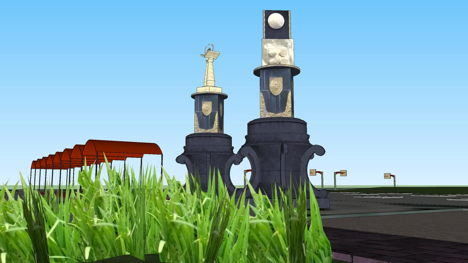 Alun Alun Kota Jember | 3D Warehouse