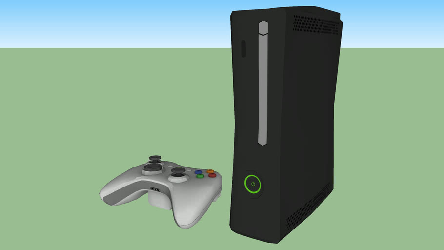 xbox 360 console 3D Warehouse