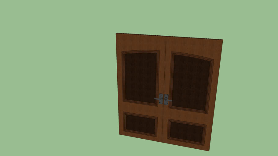 Log Cabin Front Door 3d Warehouse