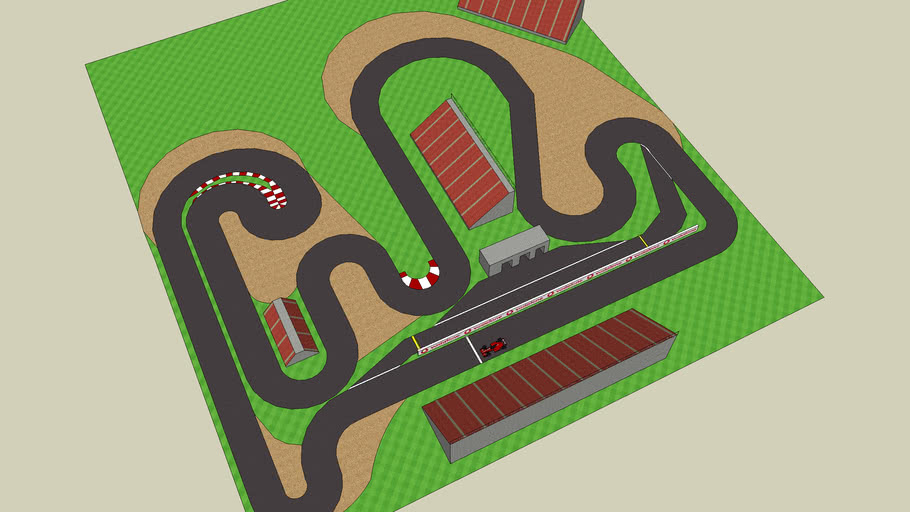 Racetrack / Rennstrecke | 3D Warehouse