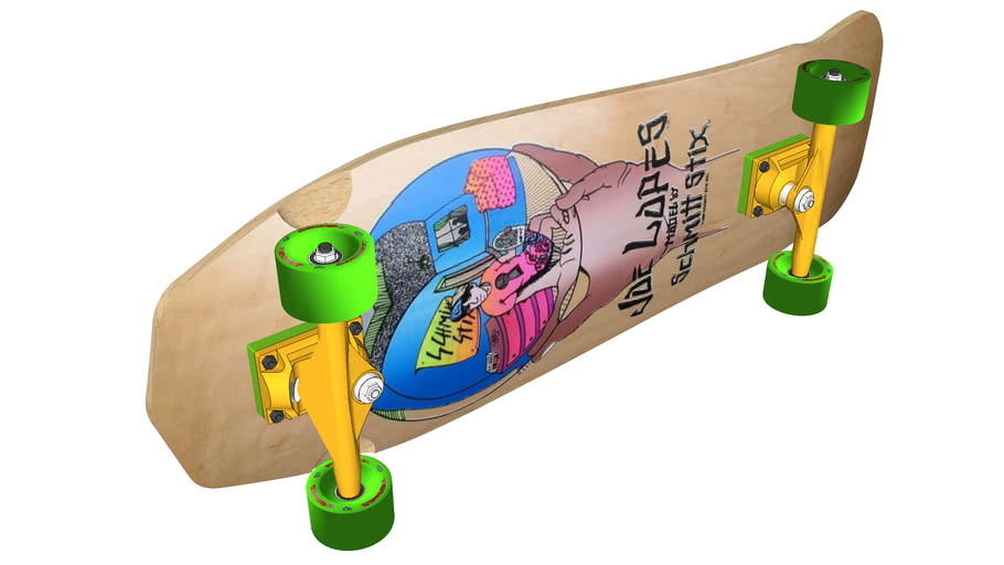 skateboard 3D Warehouse