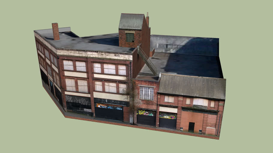 Vacant Warehouse, Rutherford Street, Newcastle upon Tyne 3D Warehouse