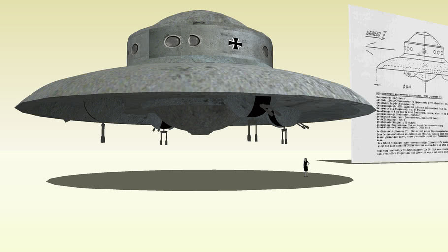 UFO (Haunebu 2) | 3D Warehouse