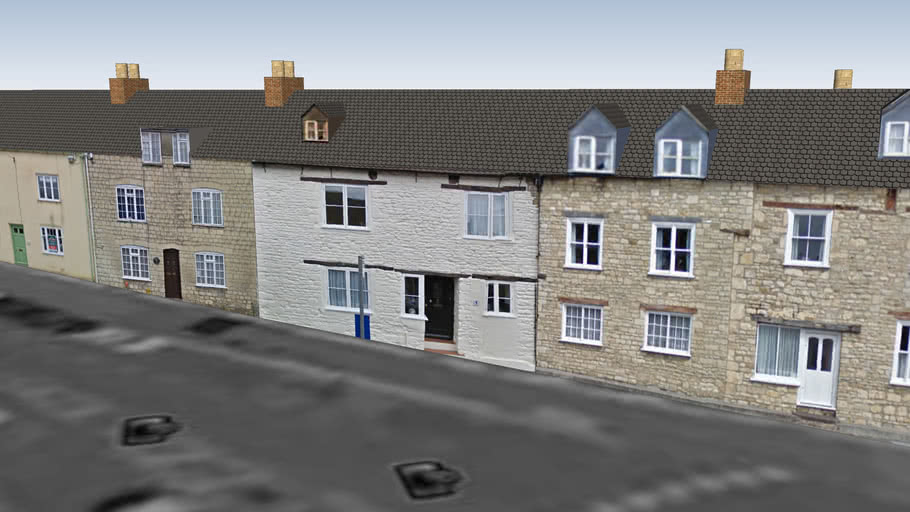 Houses in Old Town, WottonunderEdge 3D Warehouse