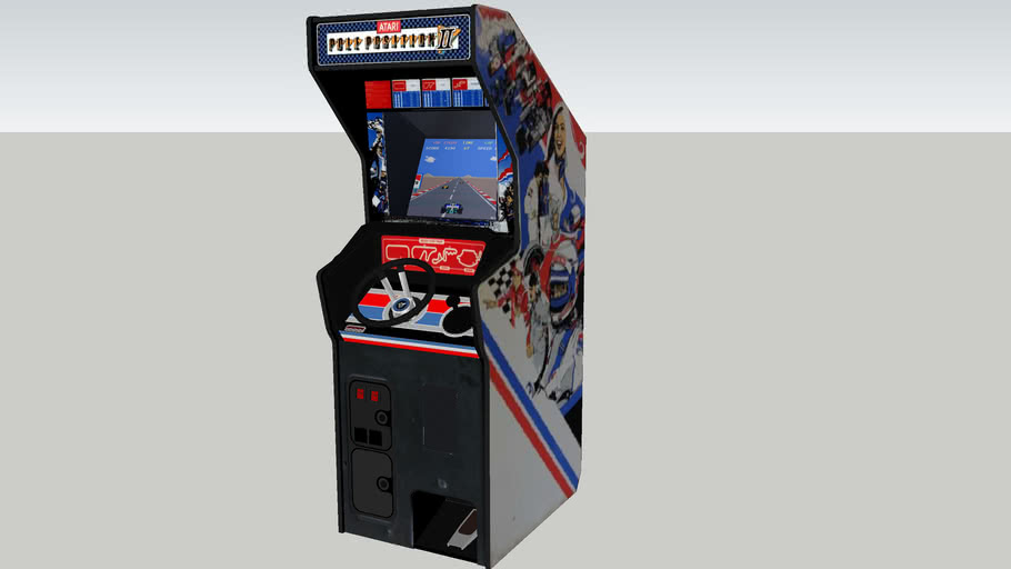 Pole Position II arcade game REV.2
