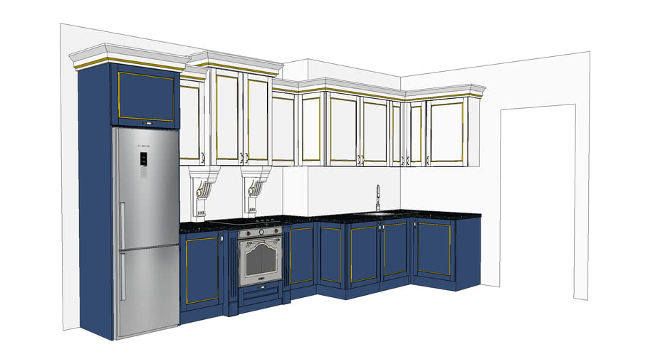 Classic kitchen 3D Warehouse