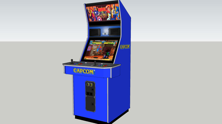 Marvel Vs Capcom Arcade Game 3d Warehouse