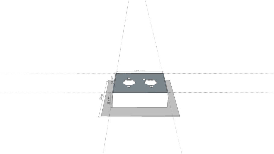 Webasto Mounting Box (38 mm height)
