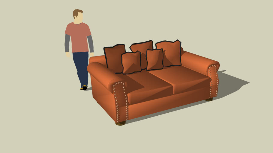 Couch - Western Style | 3D Warehouse
