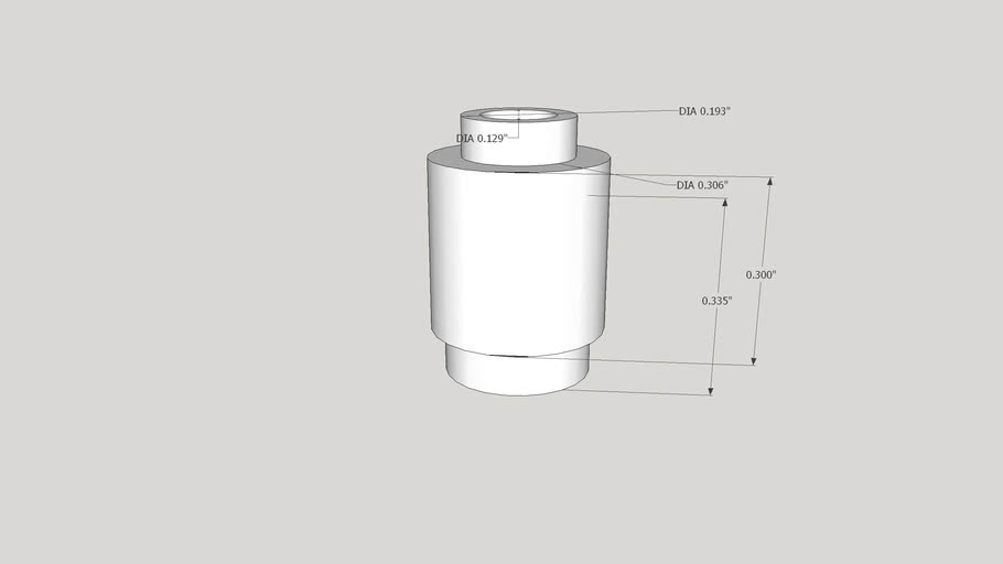 lego cylinder piece