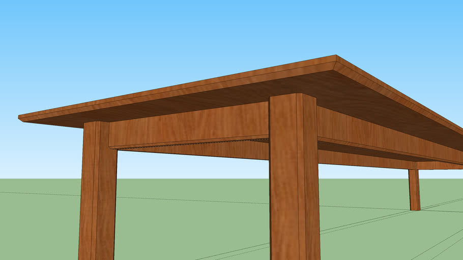 Table/Mesa 10x2.5 | 3D Warehouse