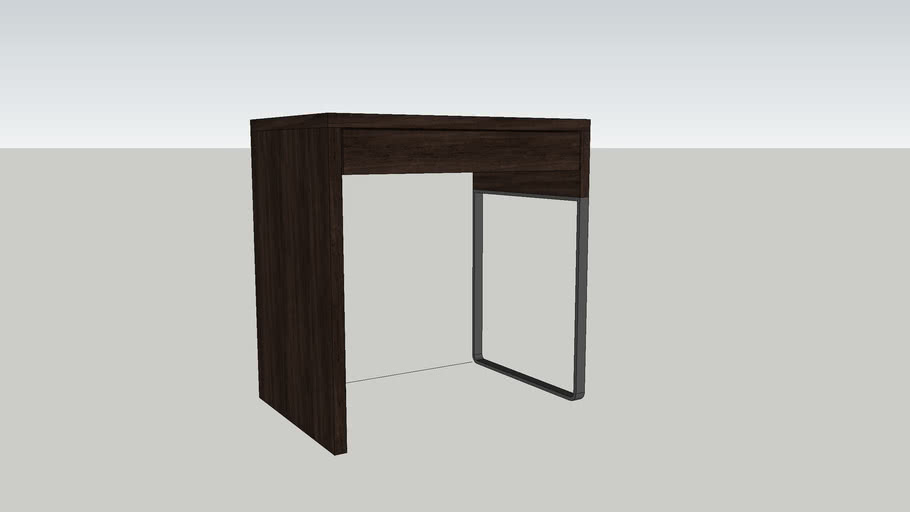 Ikea Micke Desk Table 3d Warehouse