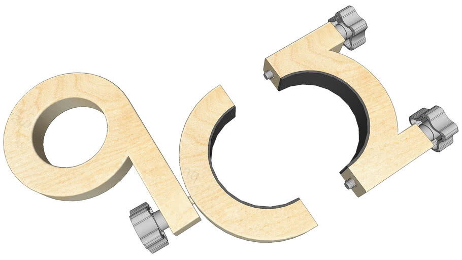 Drill Press Column Clamp and Shop Vac Connection 3D Warehouse