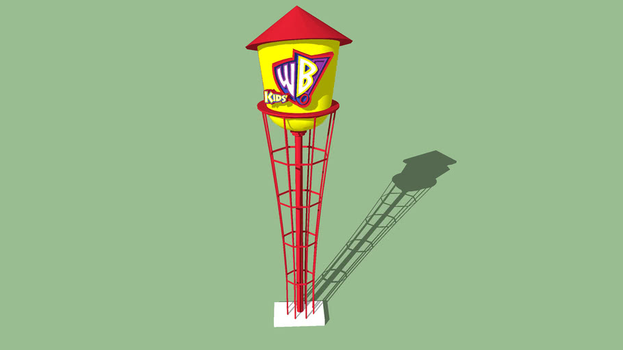 Kids' WB Water Tower (19992001 Backlot era) 3D Warehouse