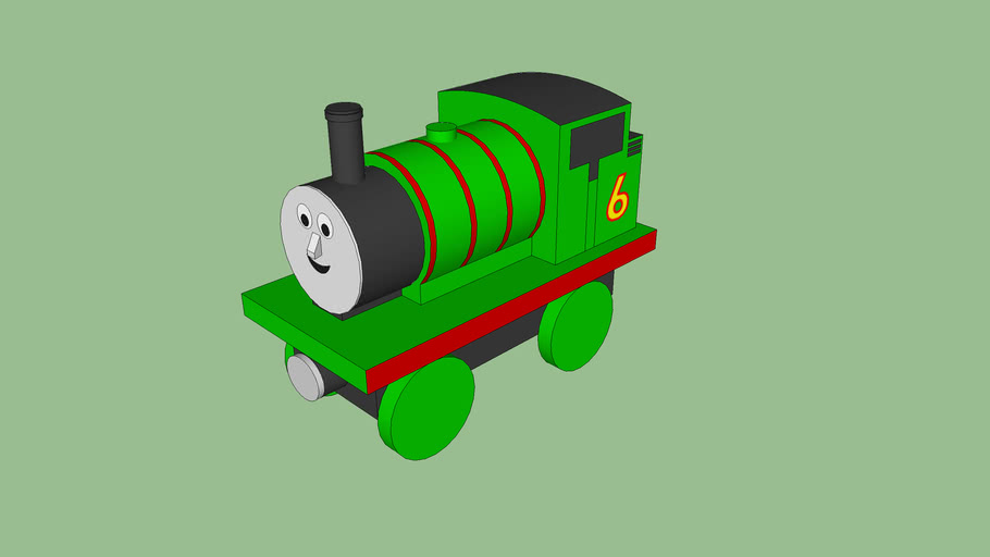 wooden railway percy