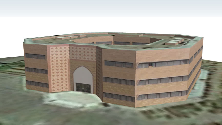 3rd World Center Laboratory Building University of Karachi 3D Warehouse