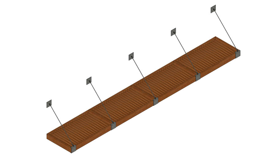 Wooden Canopy Awning 3D Warehouse
