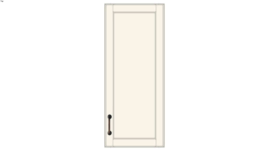 Wall Single Door 36H