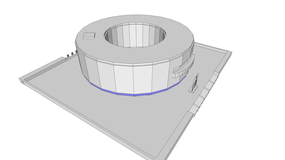 Circular Building 3d Warehouse