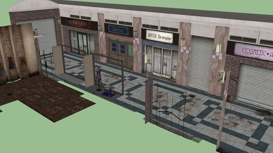 silent-hill-3-mall-hallway-3d-warehouse