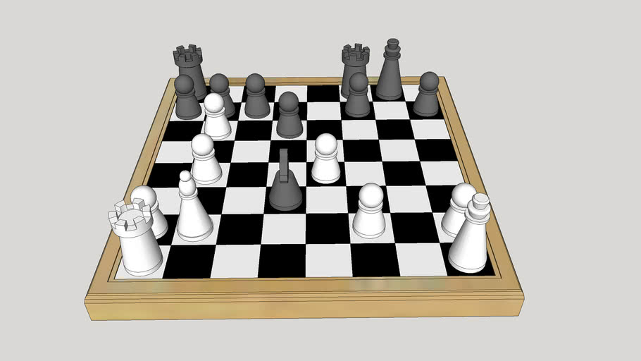 Chess - Tactical reasons | 3D Warehouse