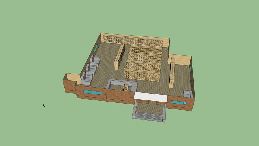 Library 3d Warehouse 3229