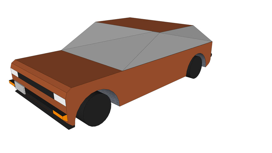 Simple Car 1980s Style 3d Warehouse - roblox 1980s outfits