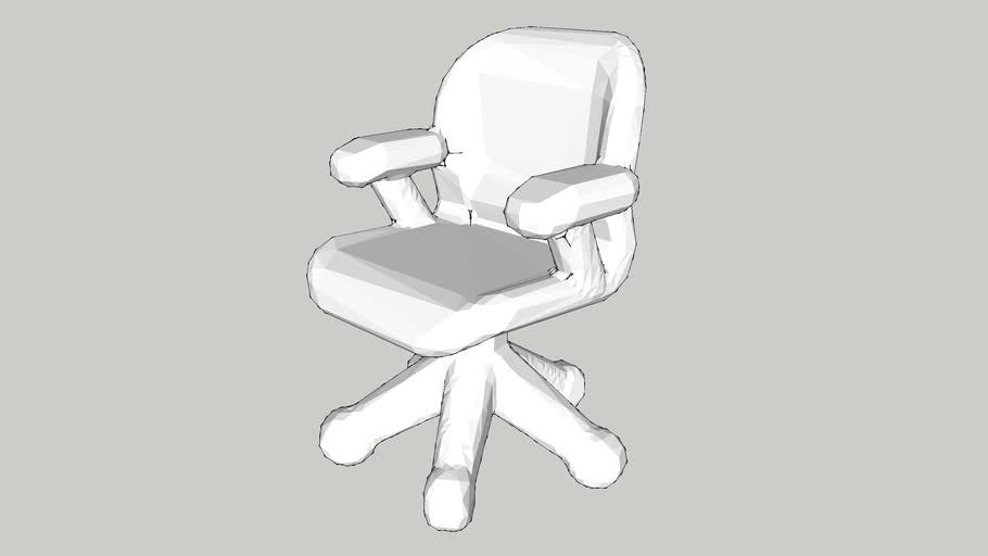 Furniture – Office Chair – 1/100 – White