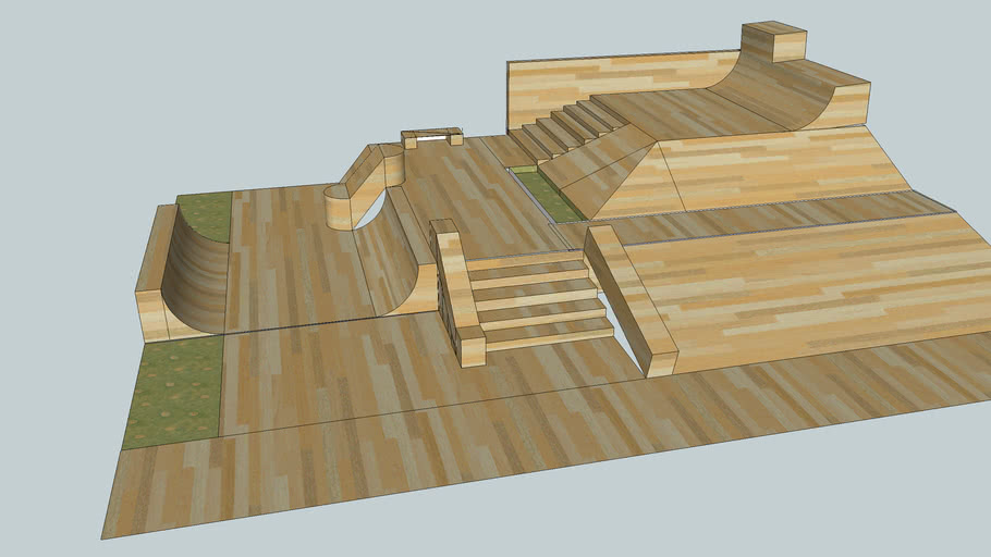 fingerboard park 3D Warehouse