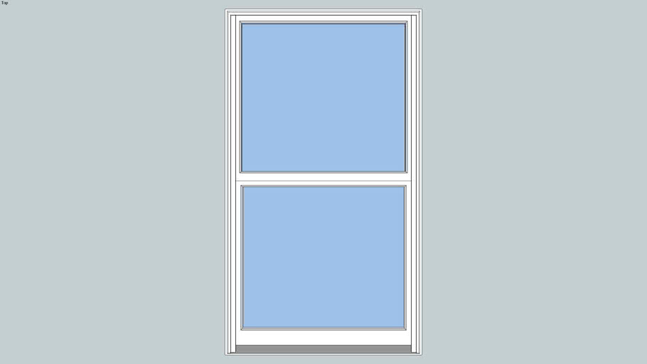 Double hung window 3D Warehouse