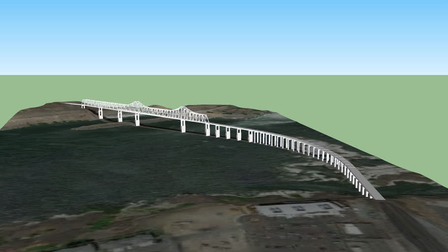The Dalles Bridge 3D Warehouse