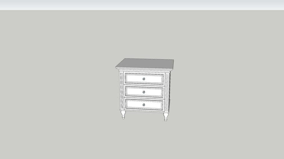 Bedside table 3D Warehouse
