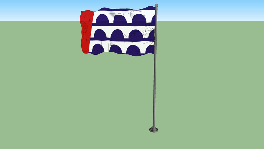 Flag of Des Moines 3D Warehouse