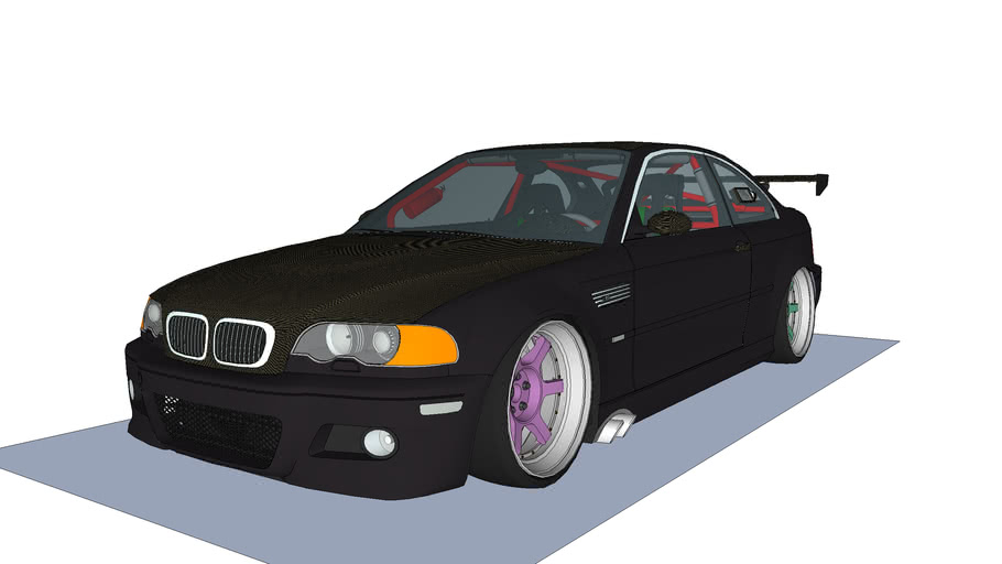 Bmw M3 E46 Full Modified 3d Warehouse