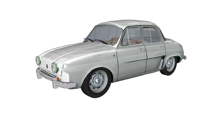 Renault Dauphine Gordini 1093 3d Warehouse