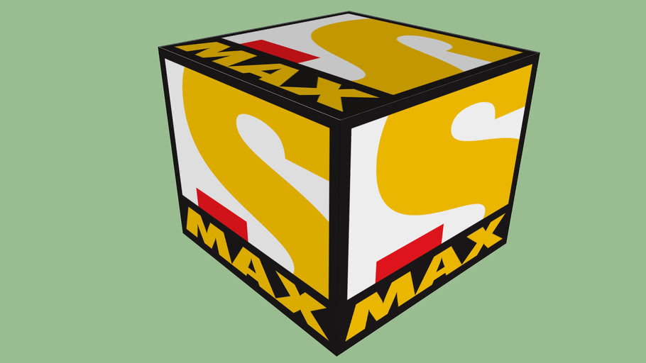 SET MAX 3D LOGO/MAX TELEVISION LOGO