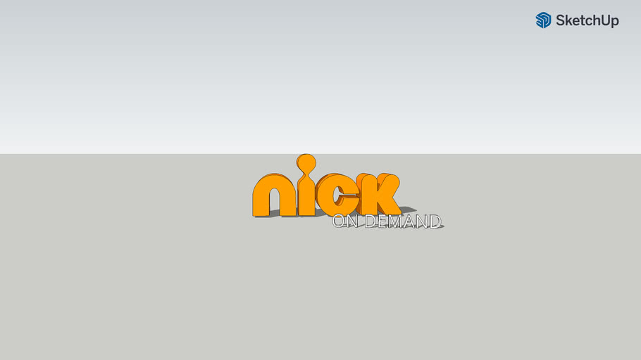 Nick On Demand Logo | 3D Warehouse