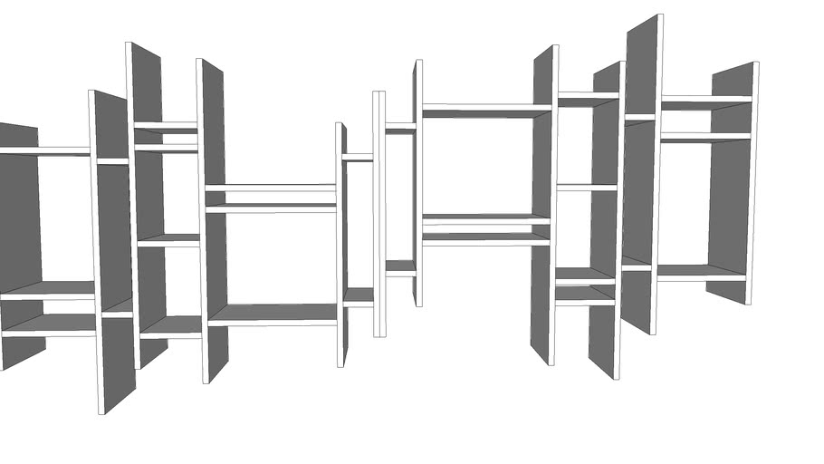 Book shelf 3D Warehouse