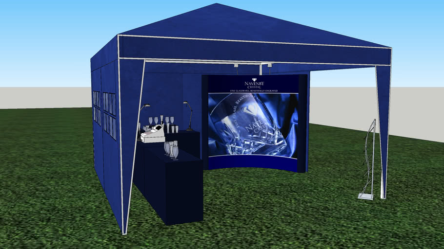 Small Exhibition Stand | 3D Warehouse