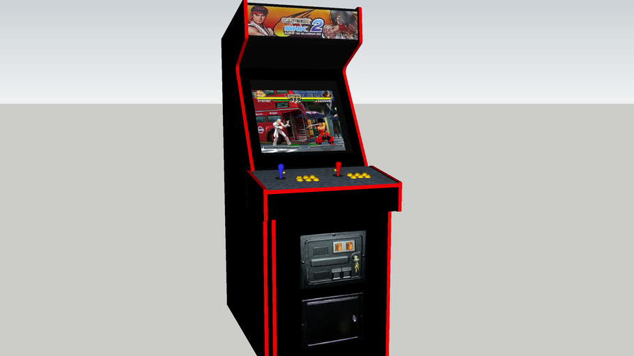 Capcom Vs Snk 2 Mark Of The Millennium 01 Arcade Game 3d Warehouse