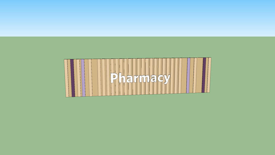 Food Lion Pharmacy Sign 3D Warehouse